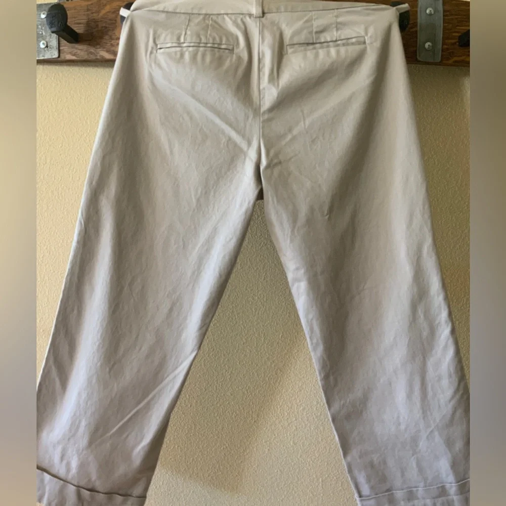 Banana Republic khaki crop pants | Size 2